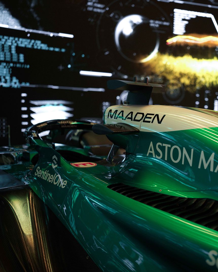 AMR25, o novo carro da Aston Martin