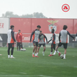 Irene Palma com as últimas informações do treino do Benfica