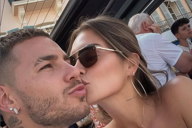 Lucas Hernández usa estádio do PSG para revelar género do bebé (vídeo)