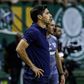 Abel Ferreira a orientar o Palmeiras na receção ao São Paulo