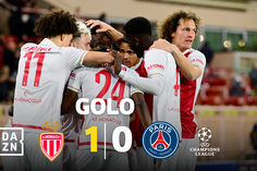 O incrível início do jogo no Mónaco deu em golo madrugador