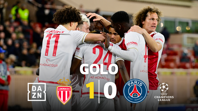 O incrível início do jogo no Mónaco deu em golo madrugador