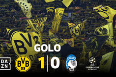 Guirassy coloca o Dortmund em vantagem com dedicatória especial