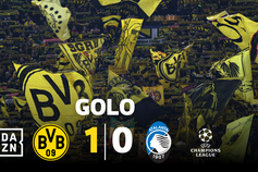 Guirassy coloca o Dortmund em vantagem com dedicatória especial