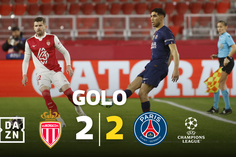 Campeão europeu acordou e empata antes do intervalo