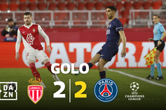 Campeão europeu acordou e empata antes do intervalo