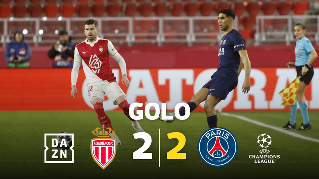 Campeão europeu acordou e empata antes do intervalo