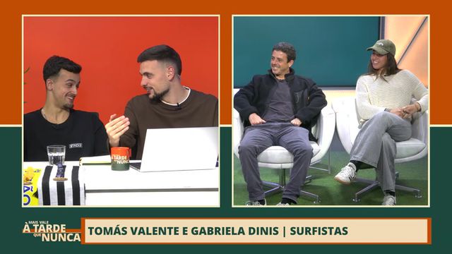 Mais Vale à Tarde que Nunca, com Tomás Valente e Gabriela Dinis- 17/02/2026
