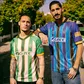 Antony mostra nova camisola do Betis (Foto: Betis)