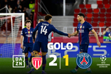 Não é Bola de Ouro, mas é Golden Boy: Doué entra e reduz a desvantagem do PSG