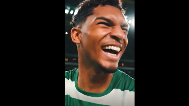 Luís Guilherme deixava mensagem... quando foi interrompido por Ricardo Mangas