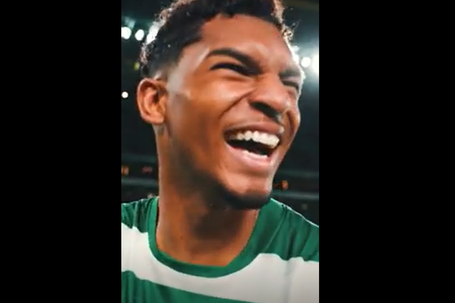 Luís Guilherme deixava mensagem... quando foi interrompido por Ricardo Mangas