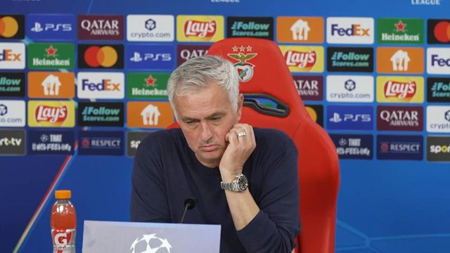 Mourinho: «O facto de não estar no banco não tem grande impacto»