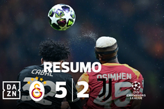 Segunda parte para esquecer deixa Juventus à beira do adeus à Champions (resumo)