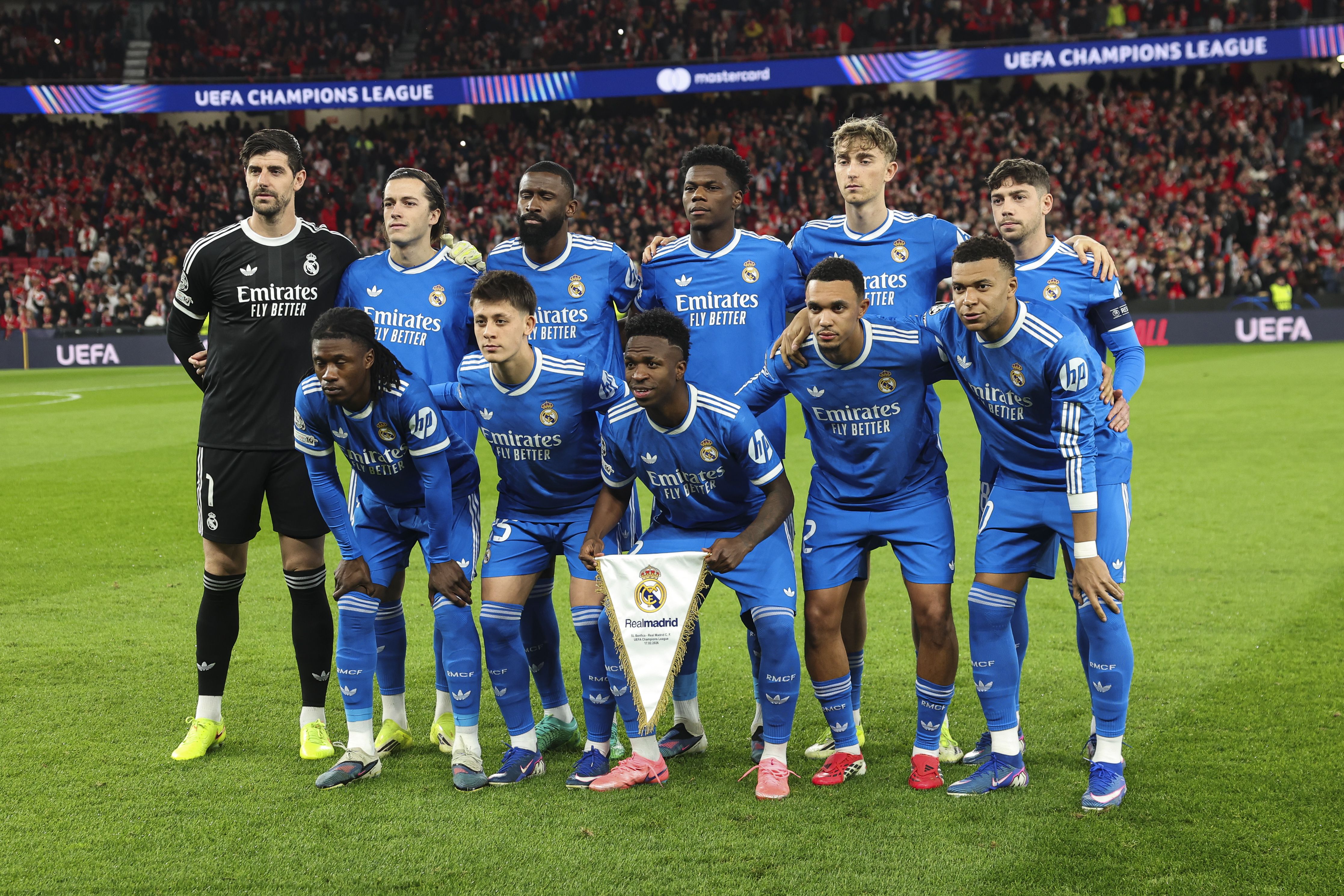 A equipa do Real Madrid - Foto: José Sena Goulão/LUSA