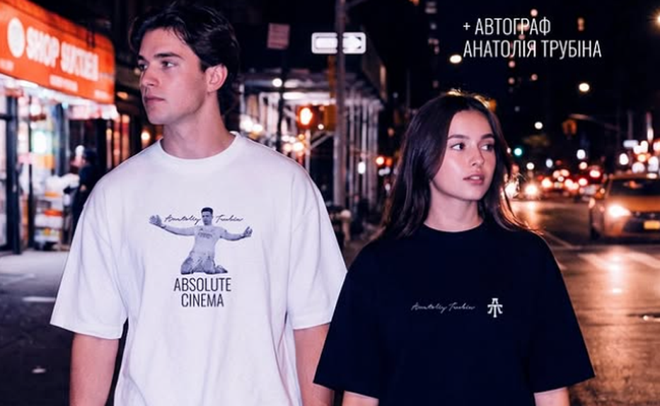 Edição limitada de t-shirts de Trubin - Foto: Corporation Trubin/Instagram