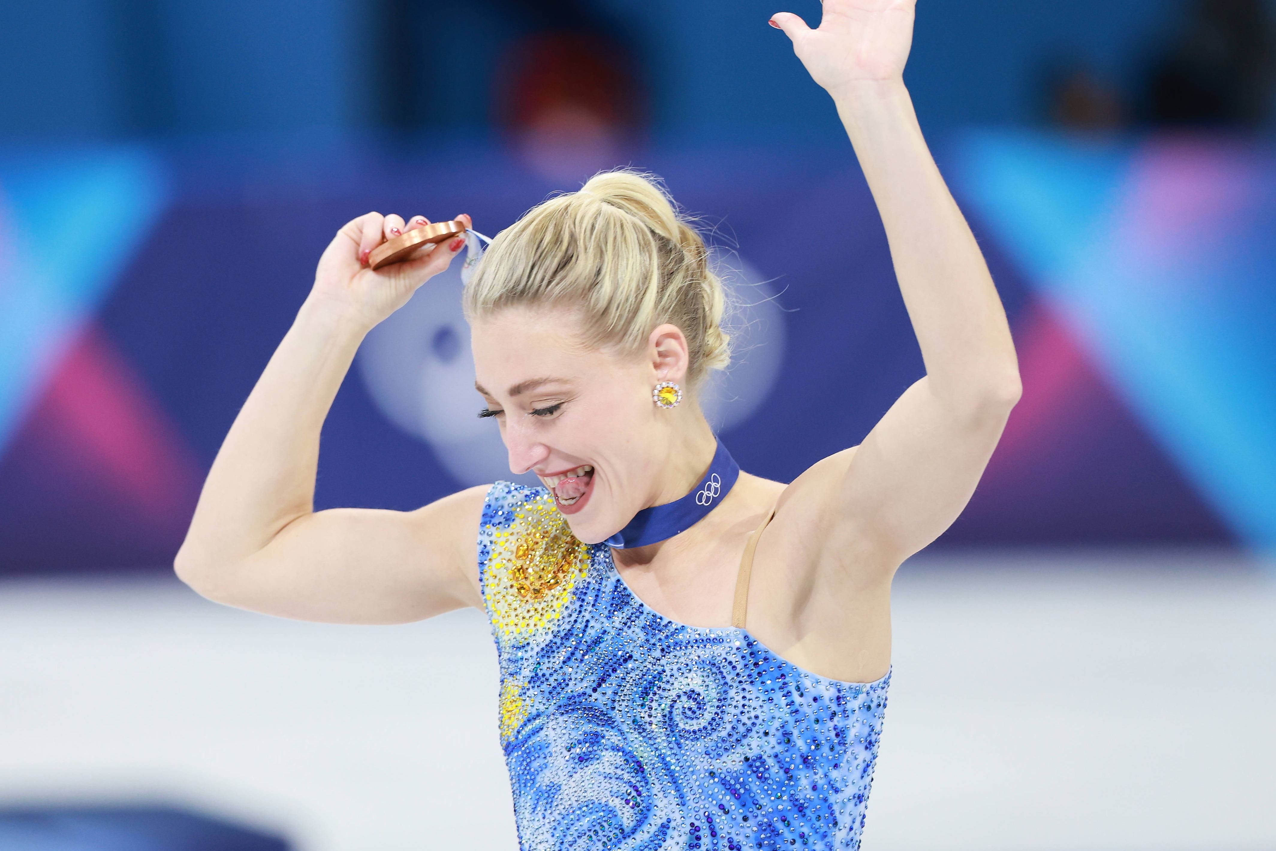 Piper Gilles venceu a luta contra o cancro e fez a festa nos Jogos. IMAGO