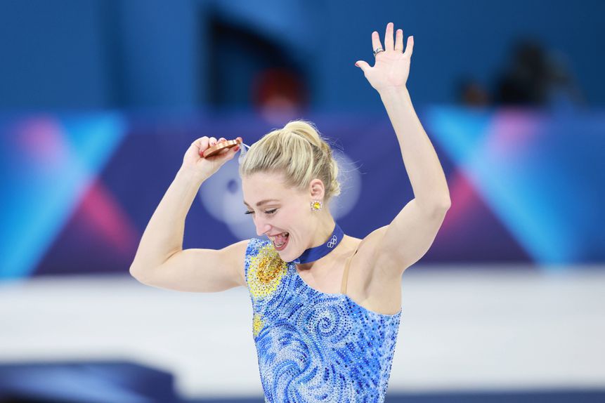 Piper Gilles venceu a luta contra o cancro e fez a festa nos Jogos. IMAGO