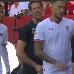 VÍDEO: tensão e bate-boca entre En-Nesyri e Quique Flores
