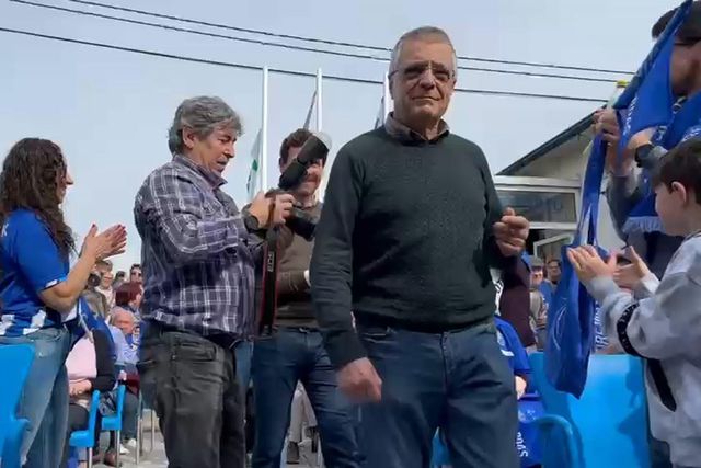 Chegada de Villas-Boas à casa do FC Porto de Argoncilhe