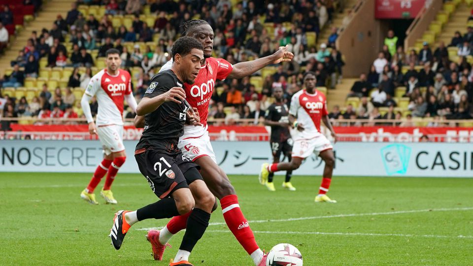 Ligue 1: Mónaco sofre empate ao cair do pano e falha subida ao 2.º lugar