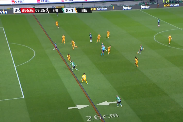 VÍDEO: golo de Trincão anulado por fora de jogo de Paulinho