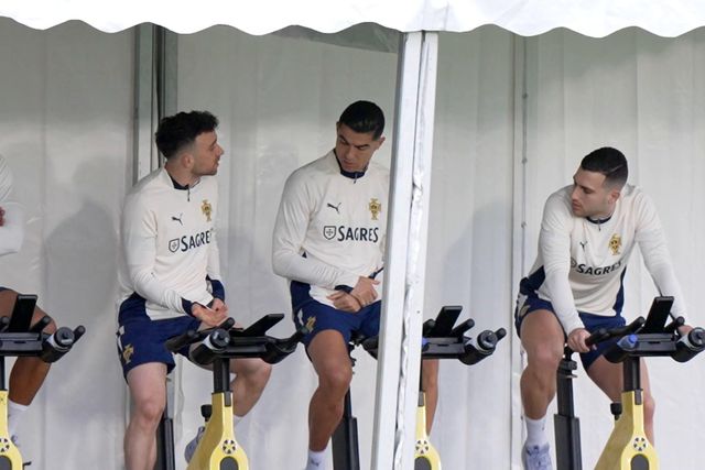 Vídeo: a acesa conversa entre Cristiano Ronaldo, Diogo Jota e Diogo Dalot