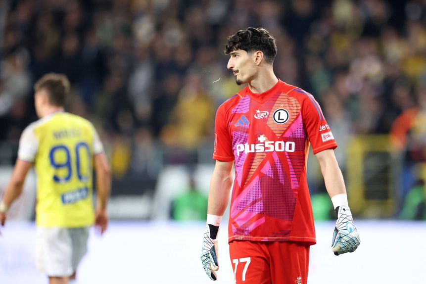 Vladan Kovacevic sofreu 11 golos em 7 jogos pelo Legia