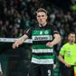 Gyokeres festeja mis um golo com a camisola do Sporting