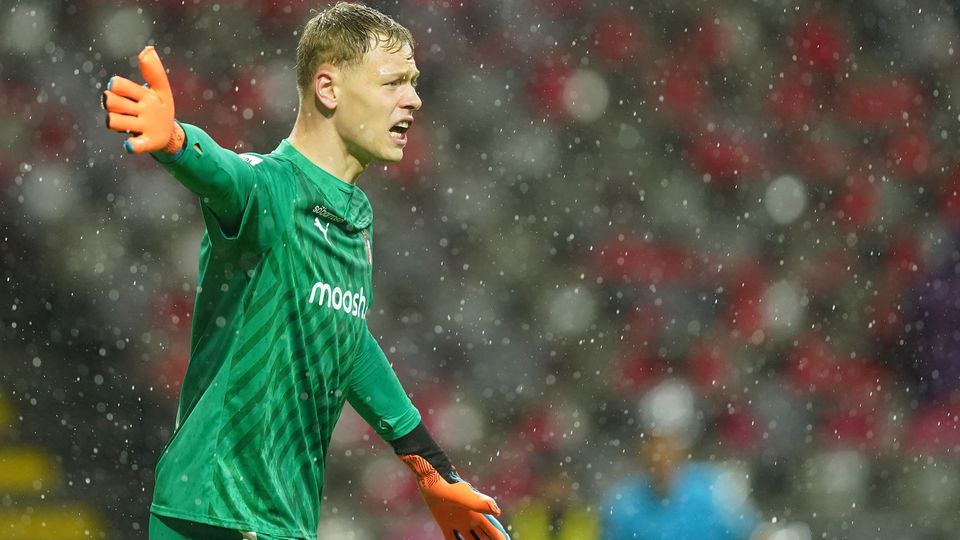 Lukas Hornicek cresceu no SC Braga e é atualmente o dono da baliza dos guerreiros do Minho