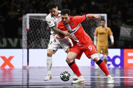 Sporting e Jimbee Cartagena encontraram-se no jogo do terceiro e quarto lugar da última edição da Champions - Foto: UEFA