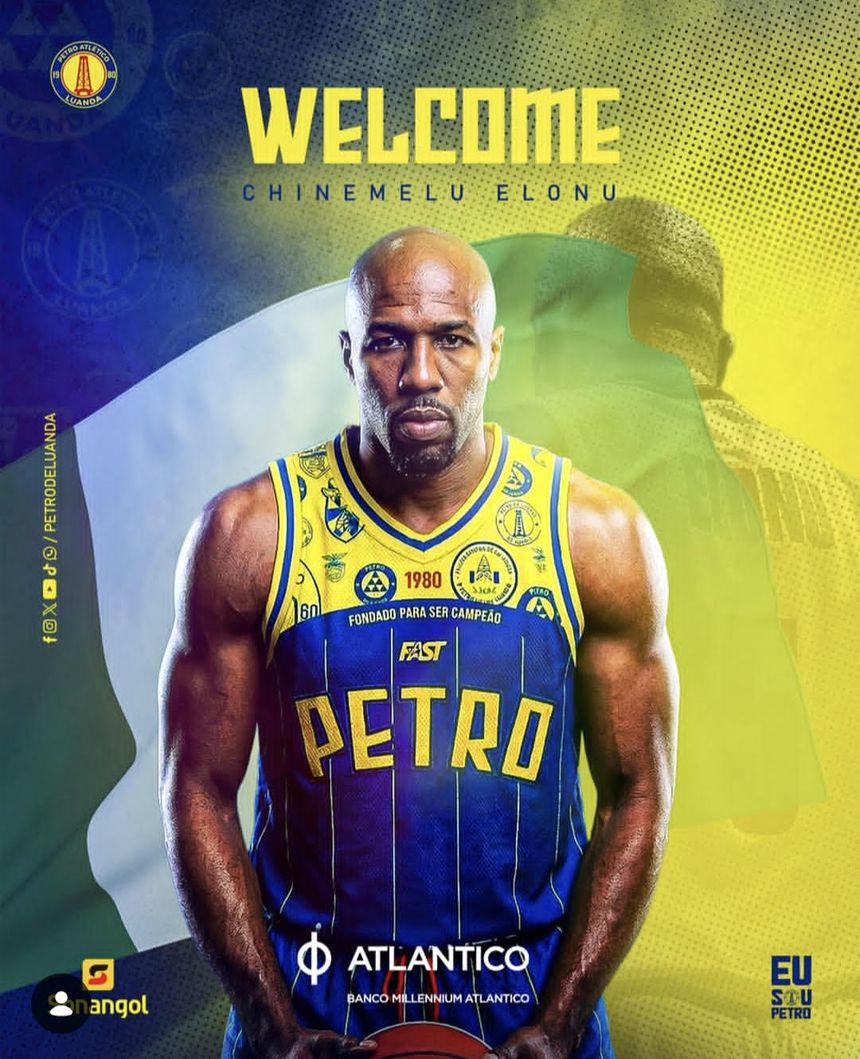 Petro de Luanda dá as boas vindas a  Chinemelu Elonu