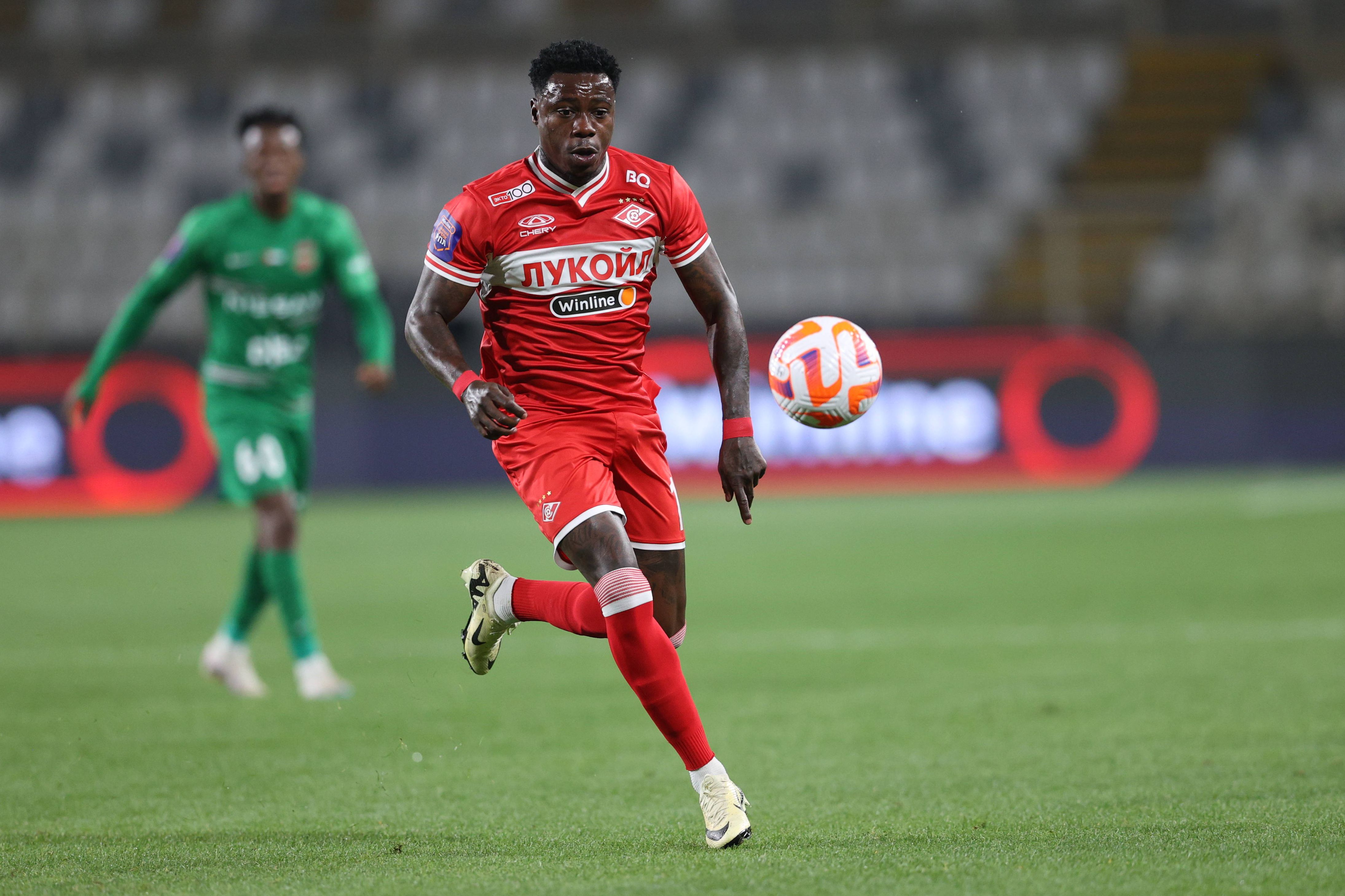 Spartak Moscovo foi um dos clubes que Promes representou