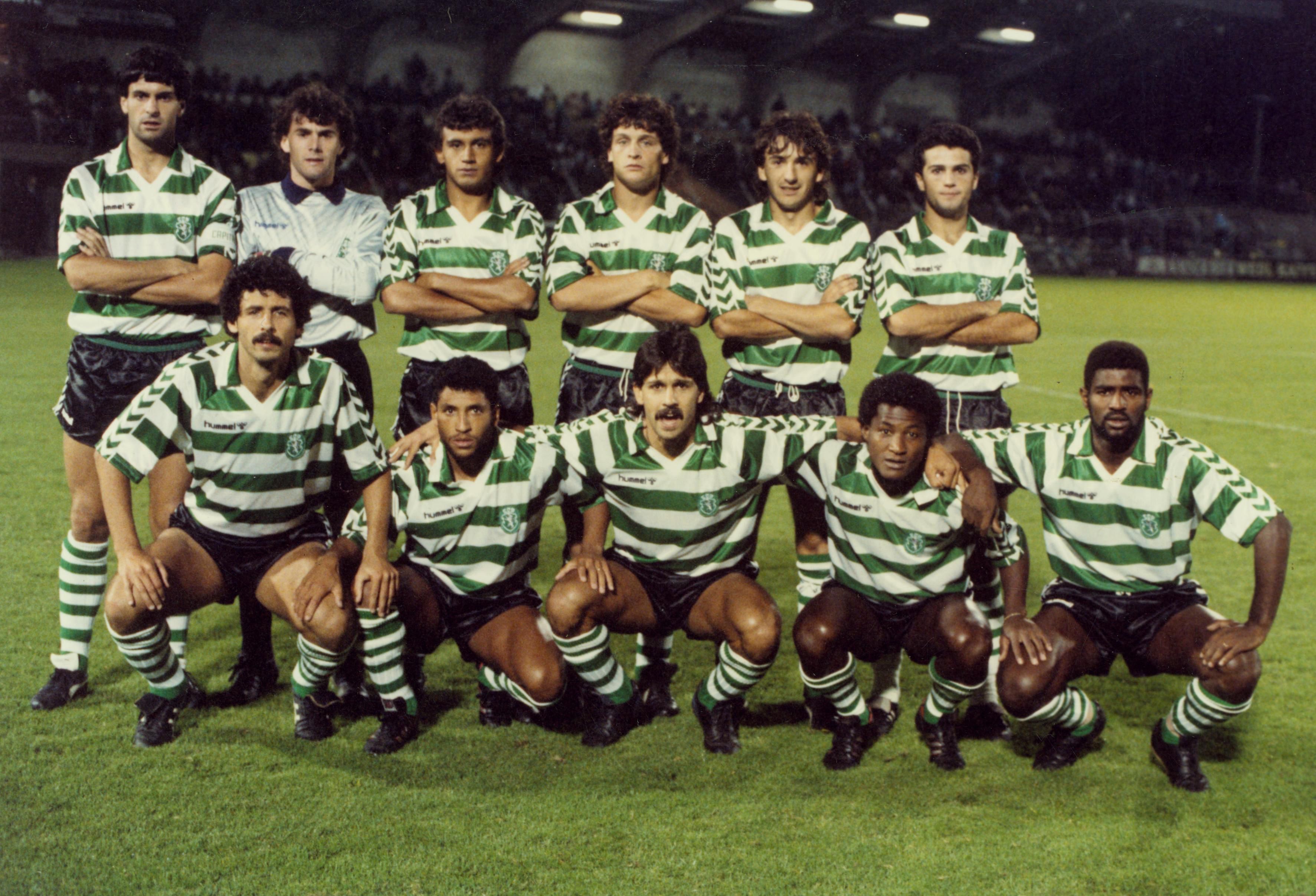 Em 1987, o Sporting venceu o Swarovski, por 4-0, na primeira mão da primeira eliminatória da Taça das Taças - Foto: A BOLA