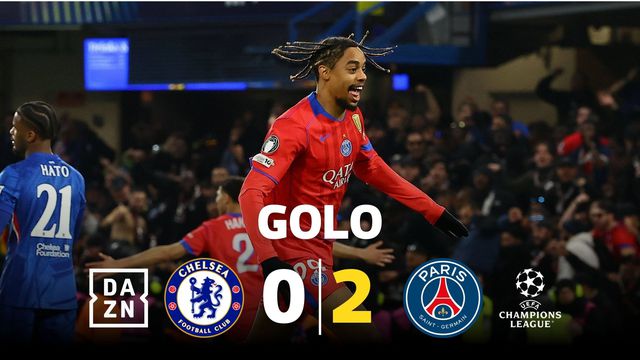 O remate perfeito de Barcola