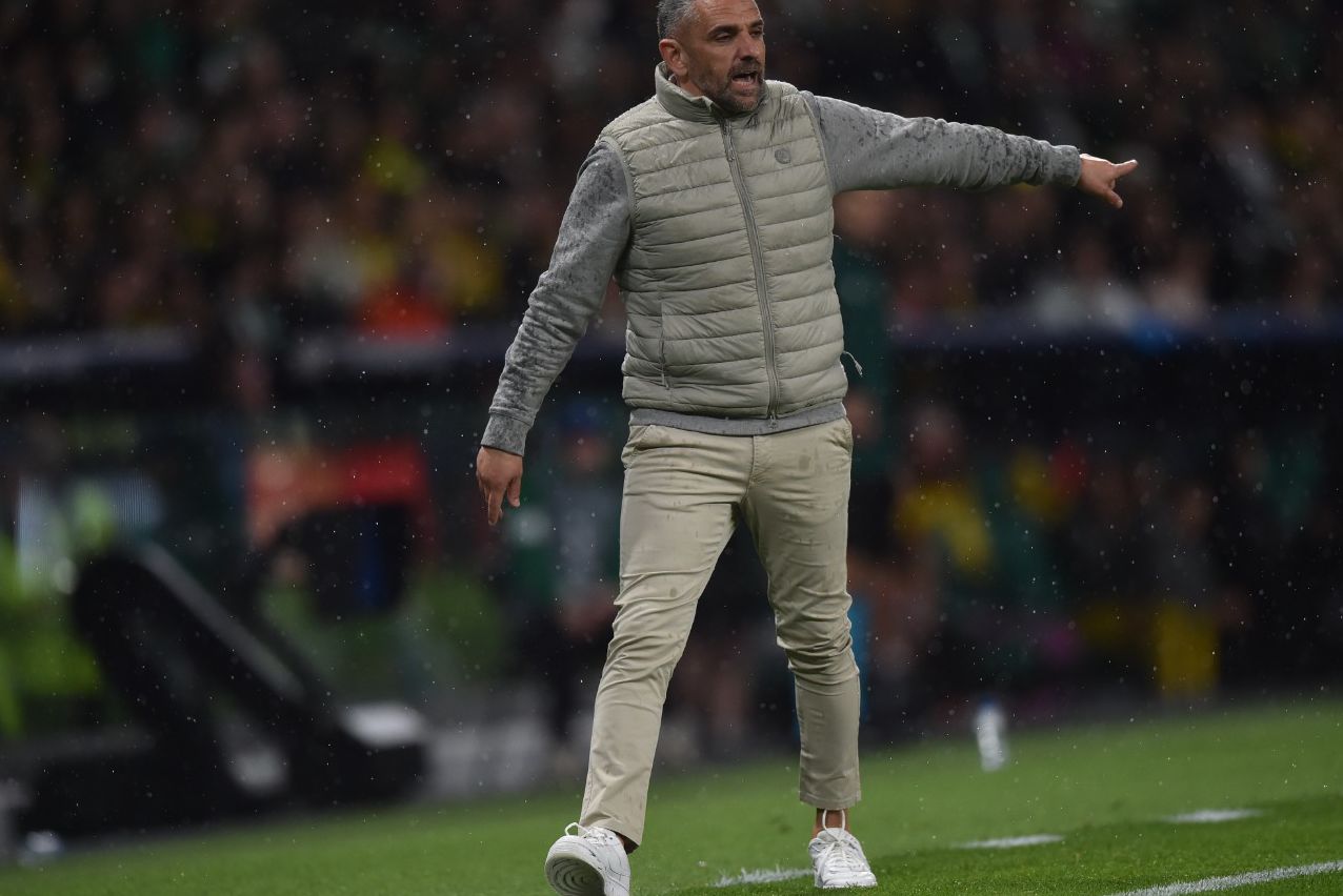 Técnico dos leões diz que o mérito desta partida inesquecível foi todo dos seus jogadores - Foto: Miguel Nunes
