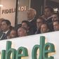 Pedro Proença na tribuna ao lado de Frederico Varandas - Foto: Miguel Nunes