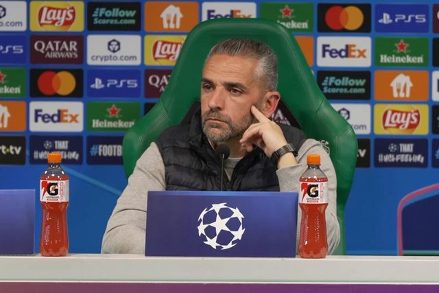 «Ao intervalo disse 'Não pensem na reviravolta'»