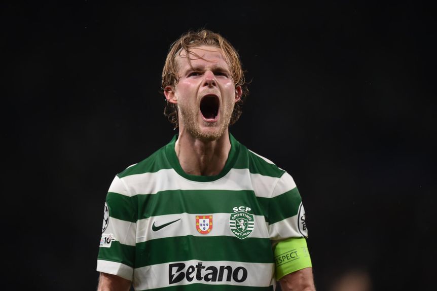 Hjulmand na vitória épica sobre o Bodo/Glimt - Foto: Miguel Nunes