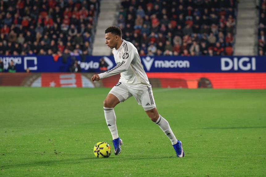 Mbappé, avançado do Real Madrid