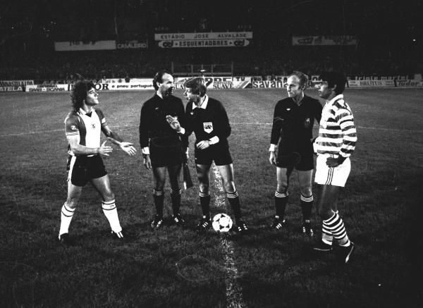 Em 1981, o Sporting derrotou o Red Bo, por 7-0, na segunda mão da primeira eliminatória da Taça UEFA - Foto: DR