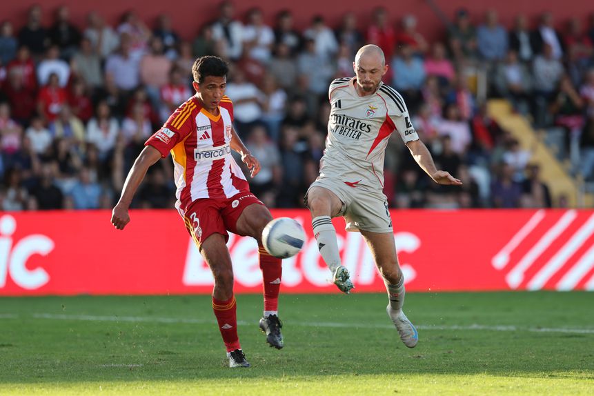 Paulo Vitor irá desfalcar o Aves SAD na deslocação a Tondela. Foto: Catarina Morais/Kapta+