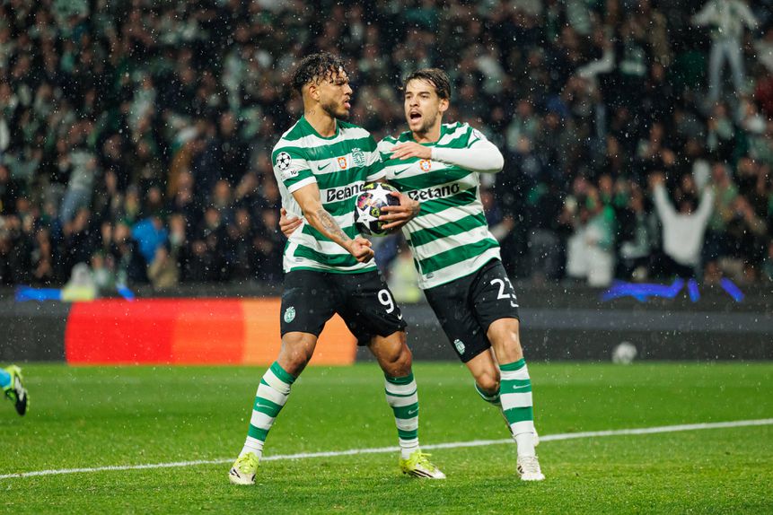 Festejos de Suárez e Daniel Bragança