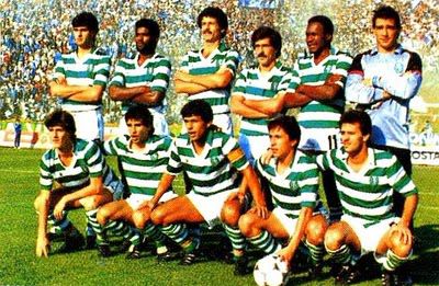 Em 1986, o Sporting goleou o ÍA, por 6-0, na segunda mão da primeira eliminatória da Taça UEFA - Foto: DR