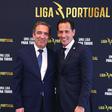 O presidente da Liga Portugal, Reinaldo Teixeira, e o homólogo da Federação Portuguesa de Futebol,  Pedro Proença — Foto: LIGA PORTUGAL