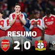 Arsenal cumpre frente ao Bayer Leverkusen... e venha o Sporting (resumo)