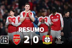 Arsenal cumpre frente ao Bayer Leverkusen... e venha o Sporting (resumo)