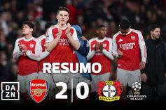 Arsenal cumpre frente ao Bayer Leverkusen... e venha o Sporting (resumo)