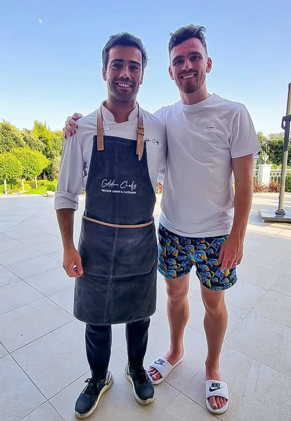 Diogo Prego já conheceu Andy Robertson