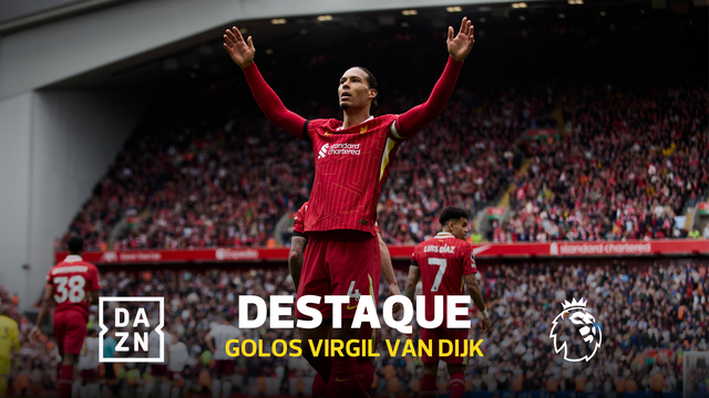 Defende e marca: Liverpool já celebrou muitos golos de Van Dijk (vídeo)